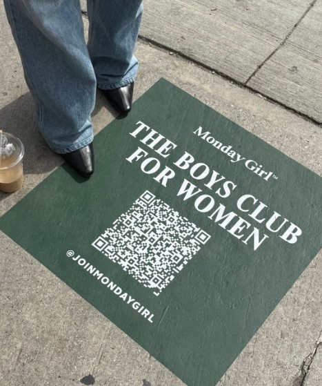 Monday Girl — Hide & Seek decal